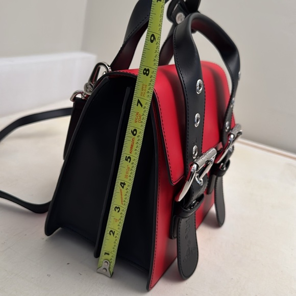 Vivienne Westwood NWT ALEX BAG LARGE BLUE-RED - Picture 13 of 15